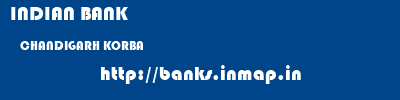 INDIAN BANK  CHANDIGARH KORBA    banks information 